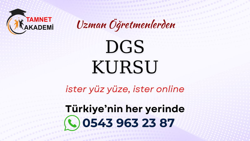 Nallıhan DGS Kursu