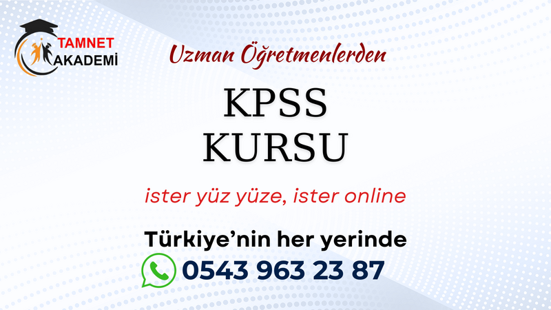 Pursaklar KPSS Kursu